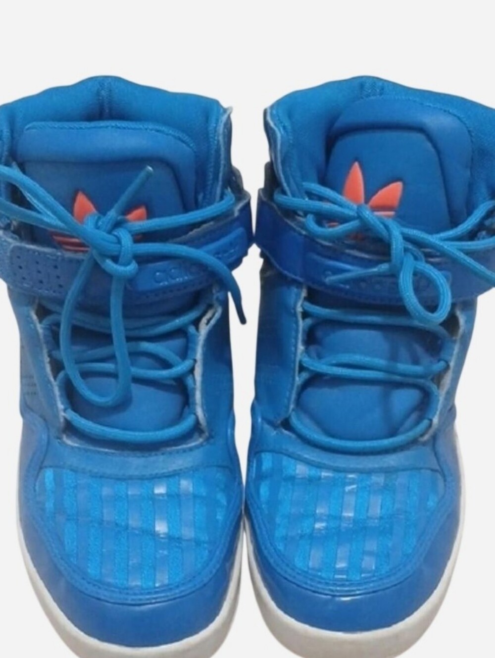 Adidas Kids Blue High-Top Sneakers